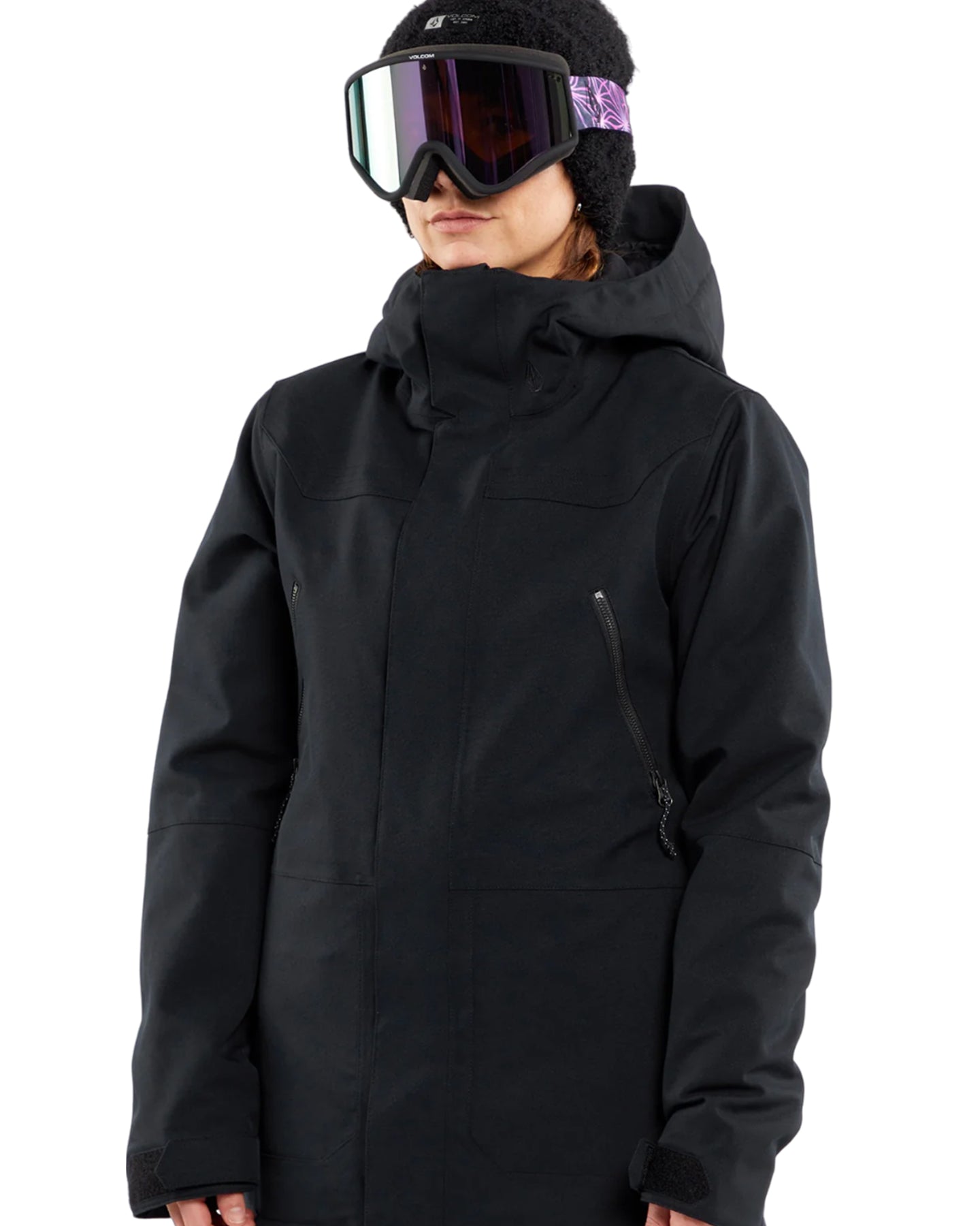 Volcom Shadow Ins Jacket - Black Snow Jackets - Trojan Wake Ski Snow