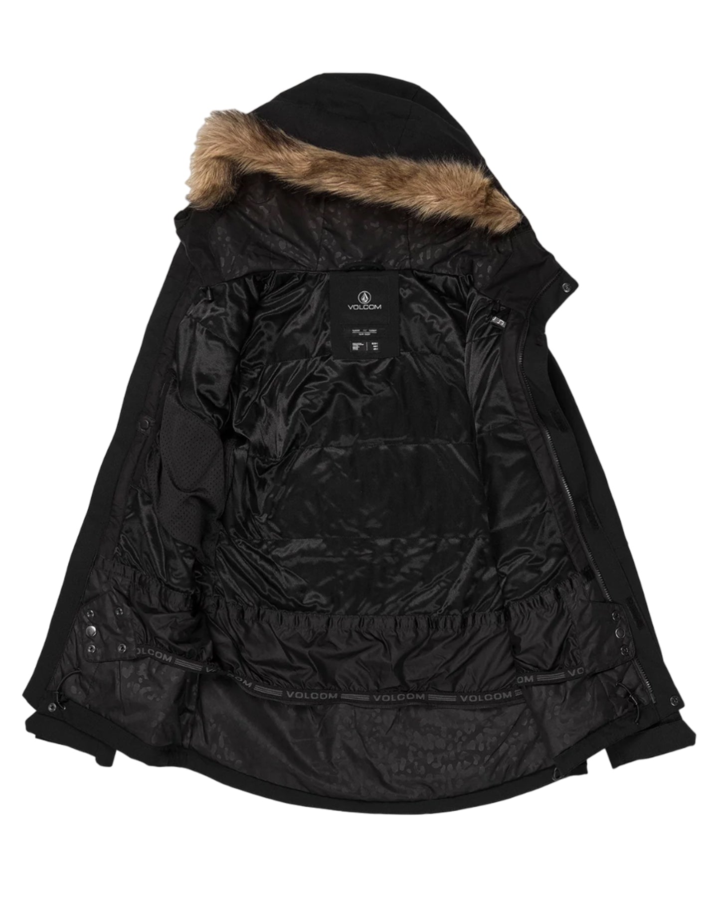 Volcom Shadow Ins Jacket - Black Snow Jackets - Trojan Wake Ski Snow