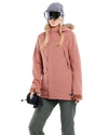 Volcom Shadow Ins Jacket - Earth Pink Snow Jackets - Trojan Wake Ski Snow