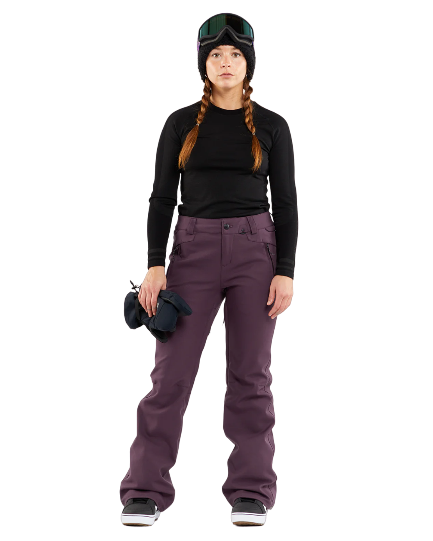 Volcom Species Stretch Pant - Blackberry Snow Pants - Trojan Wake Ski Snow