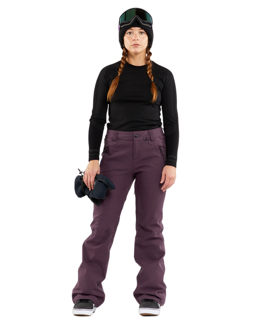 Volcom Species Stretch Pant - Blackberry Snow Pants - Trojan Wake Ski Snow