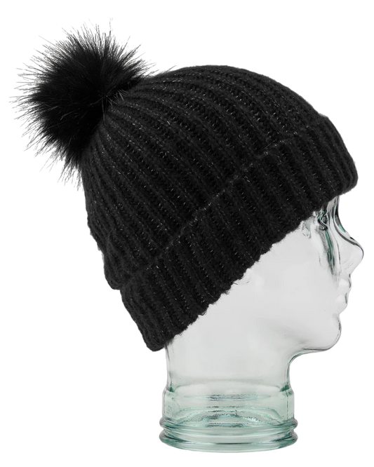 Volcom V.Co Lyra Beanie - Black Beanies - Trojan Wake Ski Snow