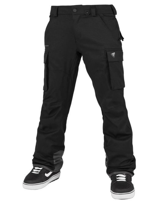 Volcom New Articulated Pant - Black Snow Pants - Trojan Wake Ski Snow