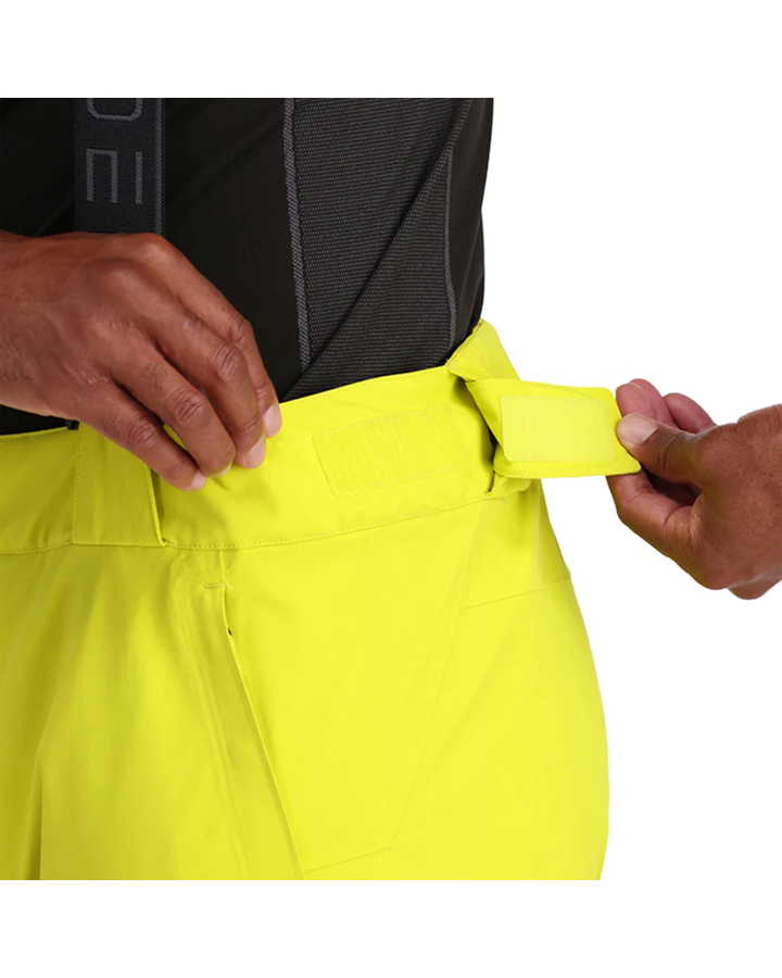 Spyder Dare Insulated Regular Pant - Citron - 2023 Men's Snow Pants - SnowSkiersWarehouse