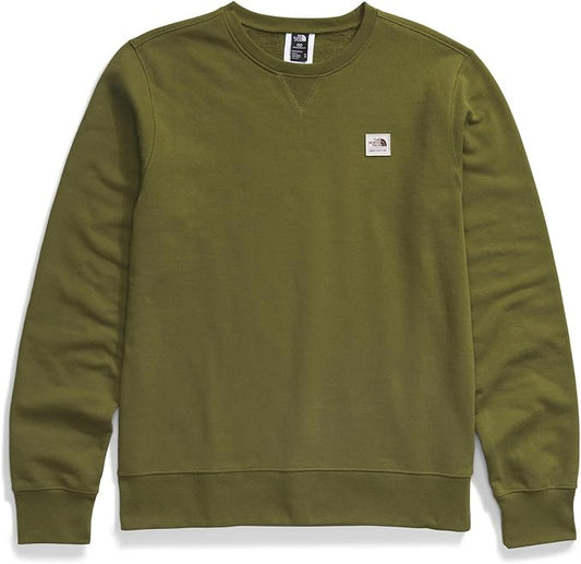 The North Face Men's Heritage Patch Crew - Forest Olive