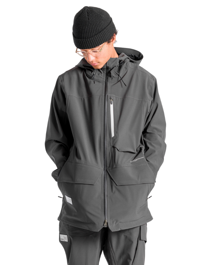 L1 Alpha Jacket - Phantom - 2023 Snow Jackets - Trojan Wake Ski Snow