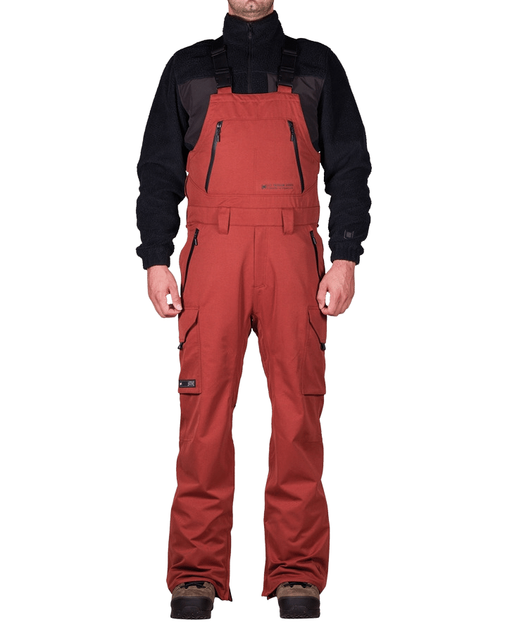 L1 Sentinal Bib - Rust - 2023 Snow Bibs - Trojan Wake Ski Snow