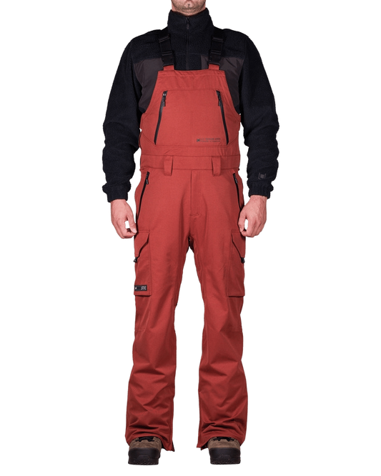 L1 Sentinal Bib - Rust - 2023 Snow Bibs - Trojan Wake Ski Snow