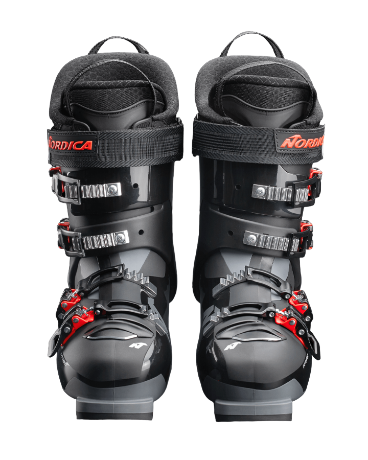 Nordica Sportmachine 3 100 (GW) Ski Boots - Black/Grey/Red - 2023 Snow Ski Boots - Trojan Wake Ski Snow