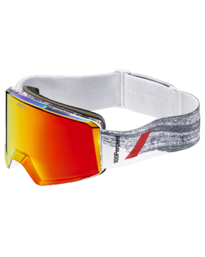 100% Norg HiPER Snow Goggles - Badlands / Red Mirror - 2023 Snow Goggles - Trojan Wake Ski Snow