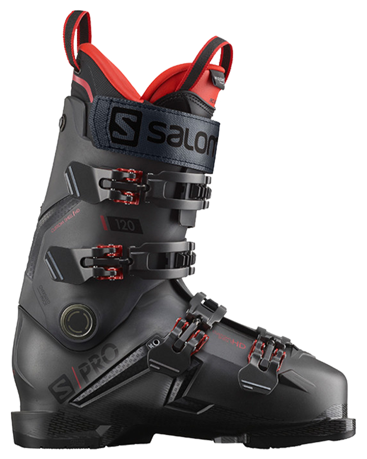 Salomon S/Pro 120 GW Ski Boots - Belluga / Red / Black - 2023 Snow Ski Boots - Trojan Wake Ski Snow