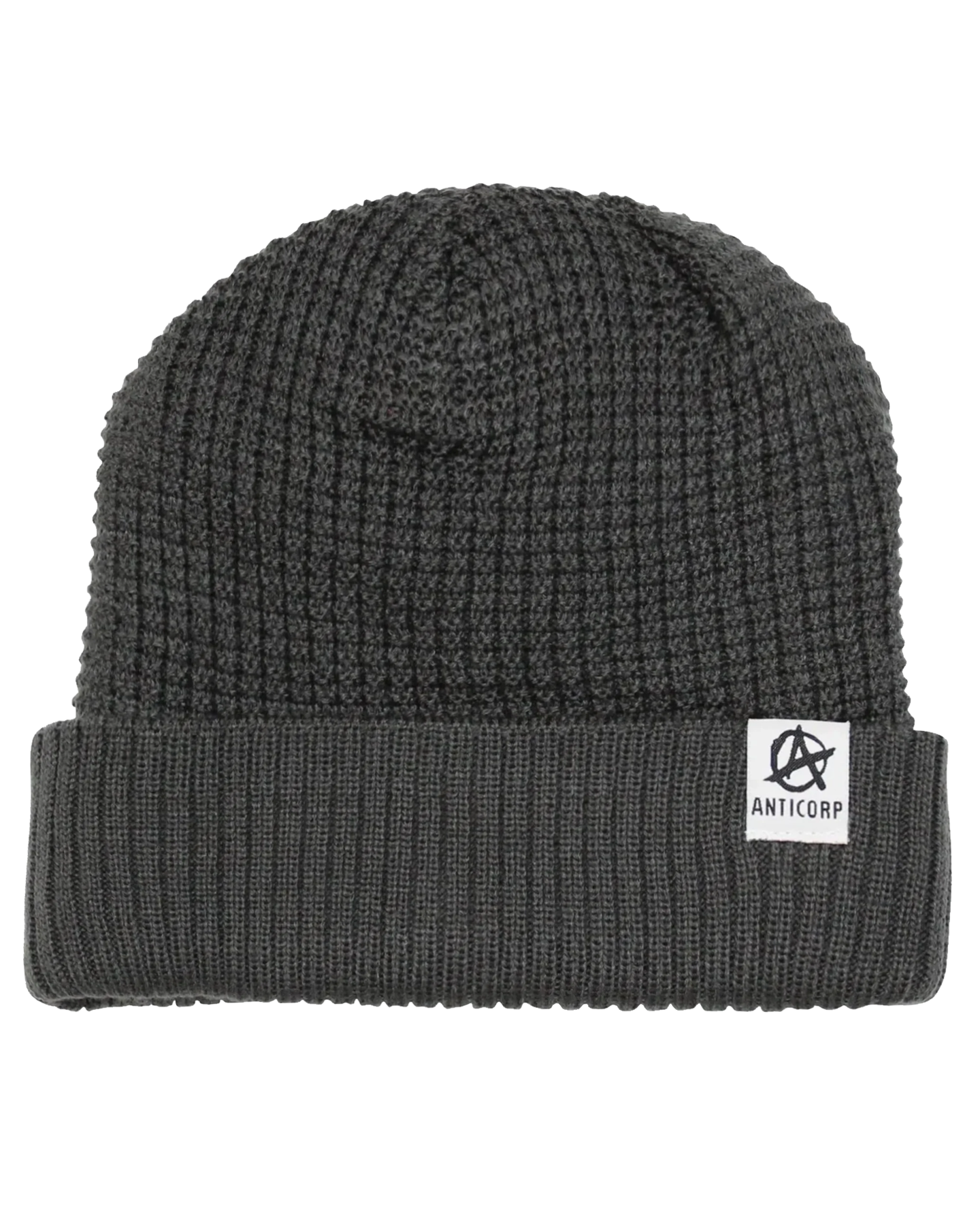 Anticorp Grid Lined Beanie - Dark Grey Beanies - Trojan Wake Ski Snow