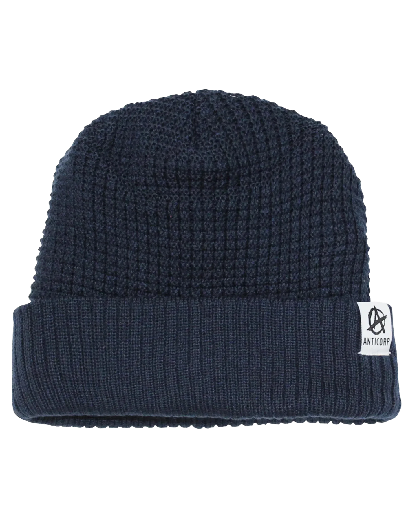 Anticorp Grid Lined Beanie - Navy Beanies - Trojan Wake Ski Snow