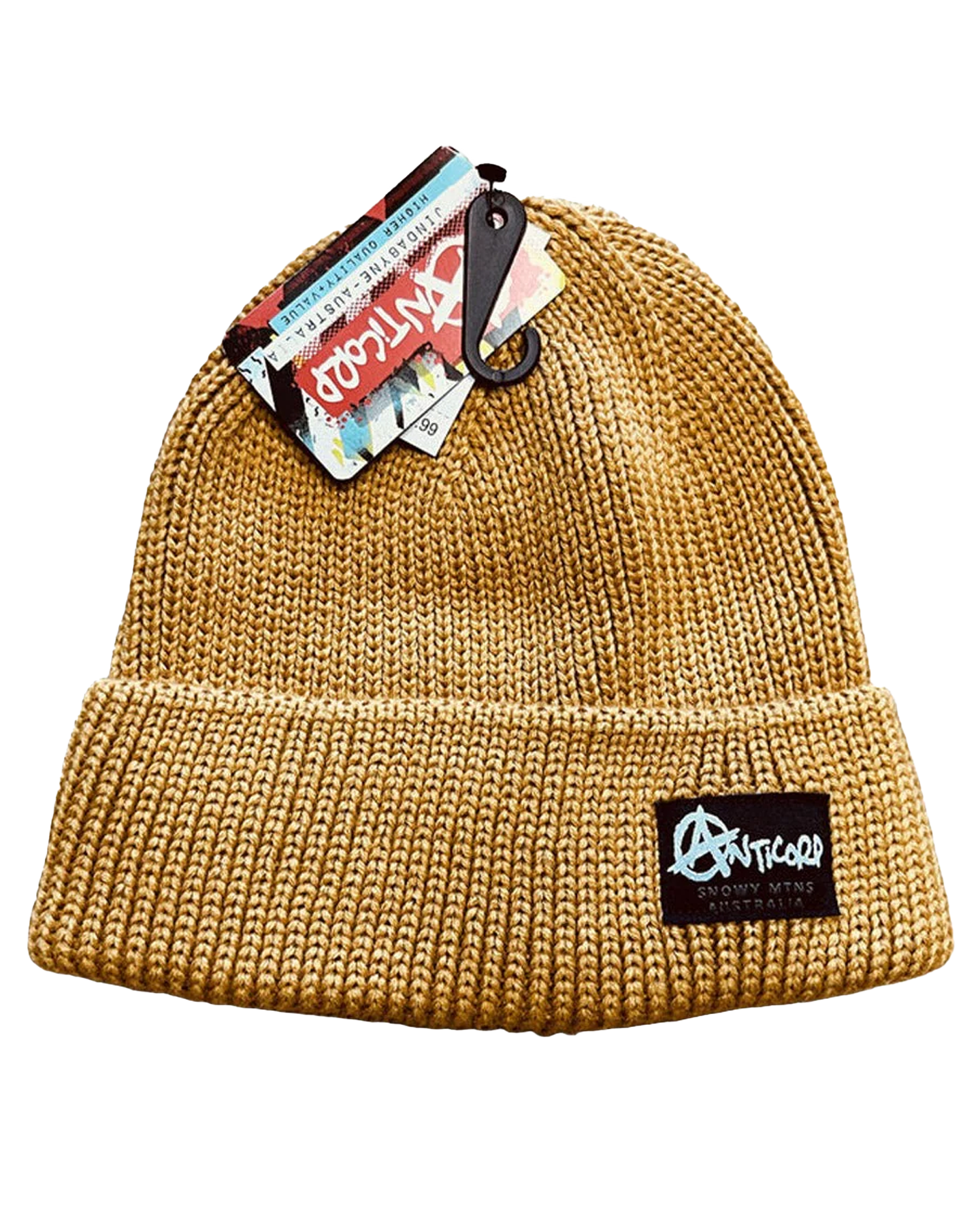 Anticorp Turn Up Beanie - Gold Beanies - Trojan Wake Ski Snow