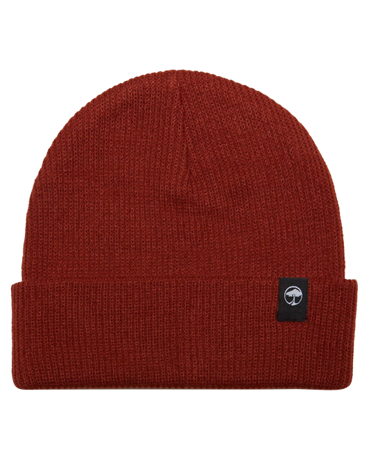Arbor Cornerstone Vintage Beanie - Red Unisex Beanies - Trojan Wake Ski Snow