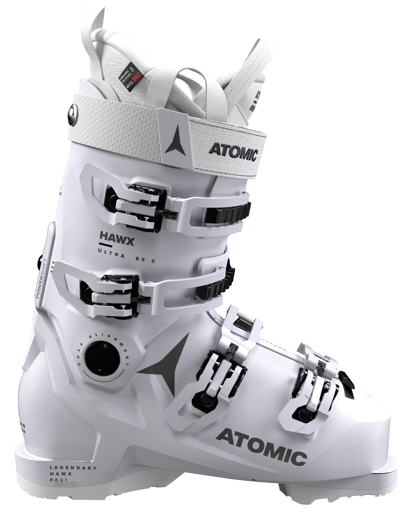 Atomic Hawx Ultra 95 S GW Womens Ski Boots - Vapor / White - 2023 Snow Ski Boots - Trojan Wake Ski Snow