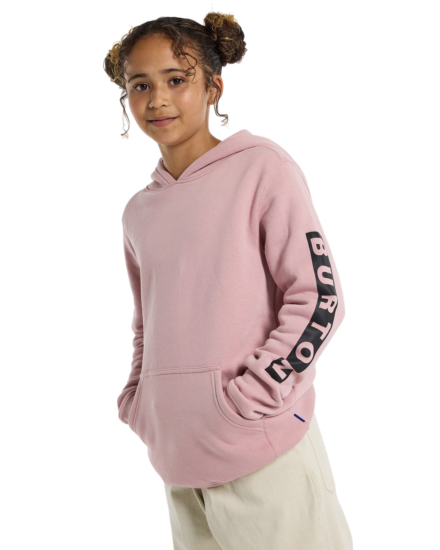 Burton Kids' Elite Pullover Hoodie - Powder Blush Hoodies & Sweatshirts - Trojan Wake Ski Snow