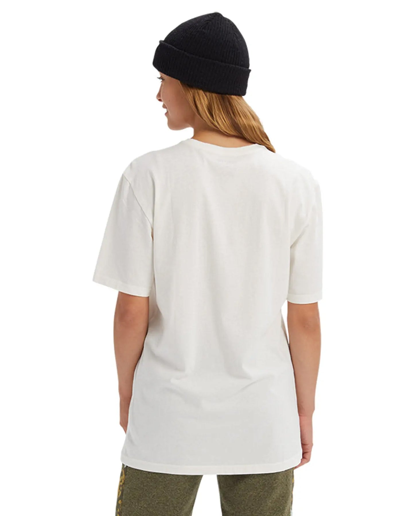 Burton BRTN Short Sleeve Tee - Stout White - 2022 Shirts & Tops - SnowSkiersWarehouse