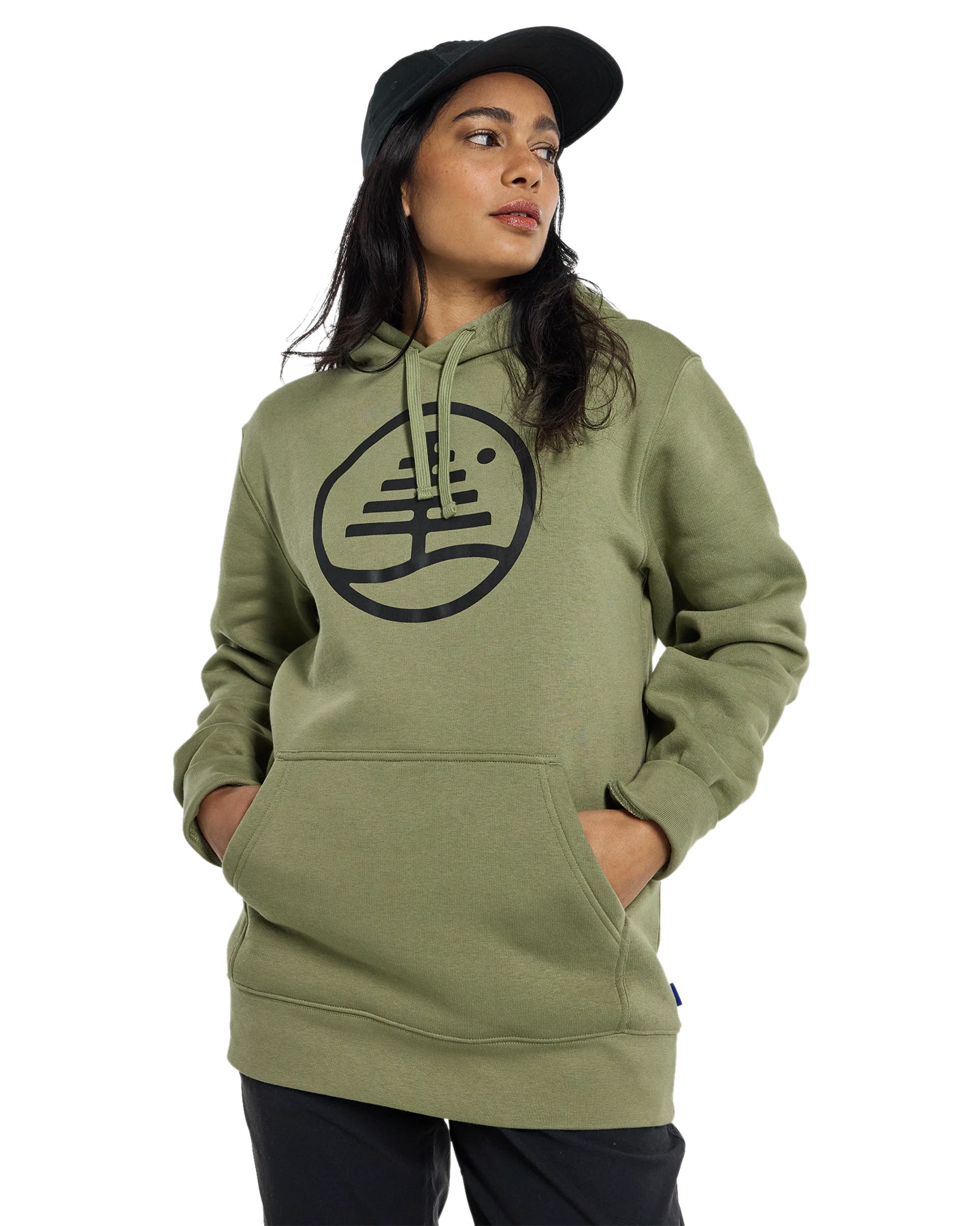 Burton Family Tree Pullover Hoodie - Forest Moss Hoodies & Sweatshirts - Trojan Wake Ski Snow