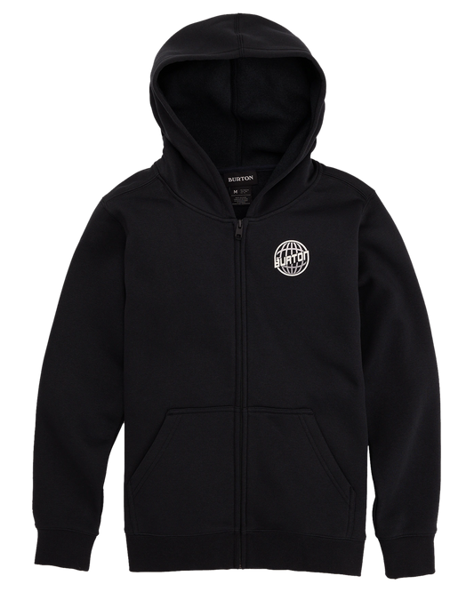 Burton Kids' Westdale Full-Zip Hoodie - True Black Hoodies & Sweatshirts - Trojan Wake Ski Snow