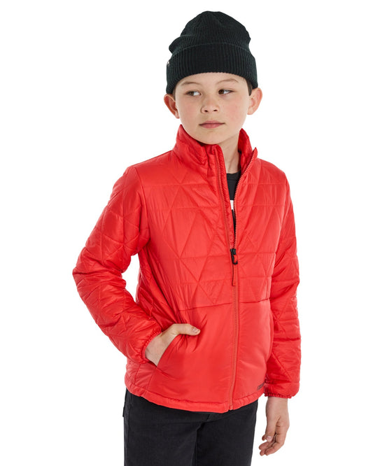 Burton Kids' Versatile Heat Insulated Jacket - Tomato Kids' Jackets - Trojan Wake Ski Snow