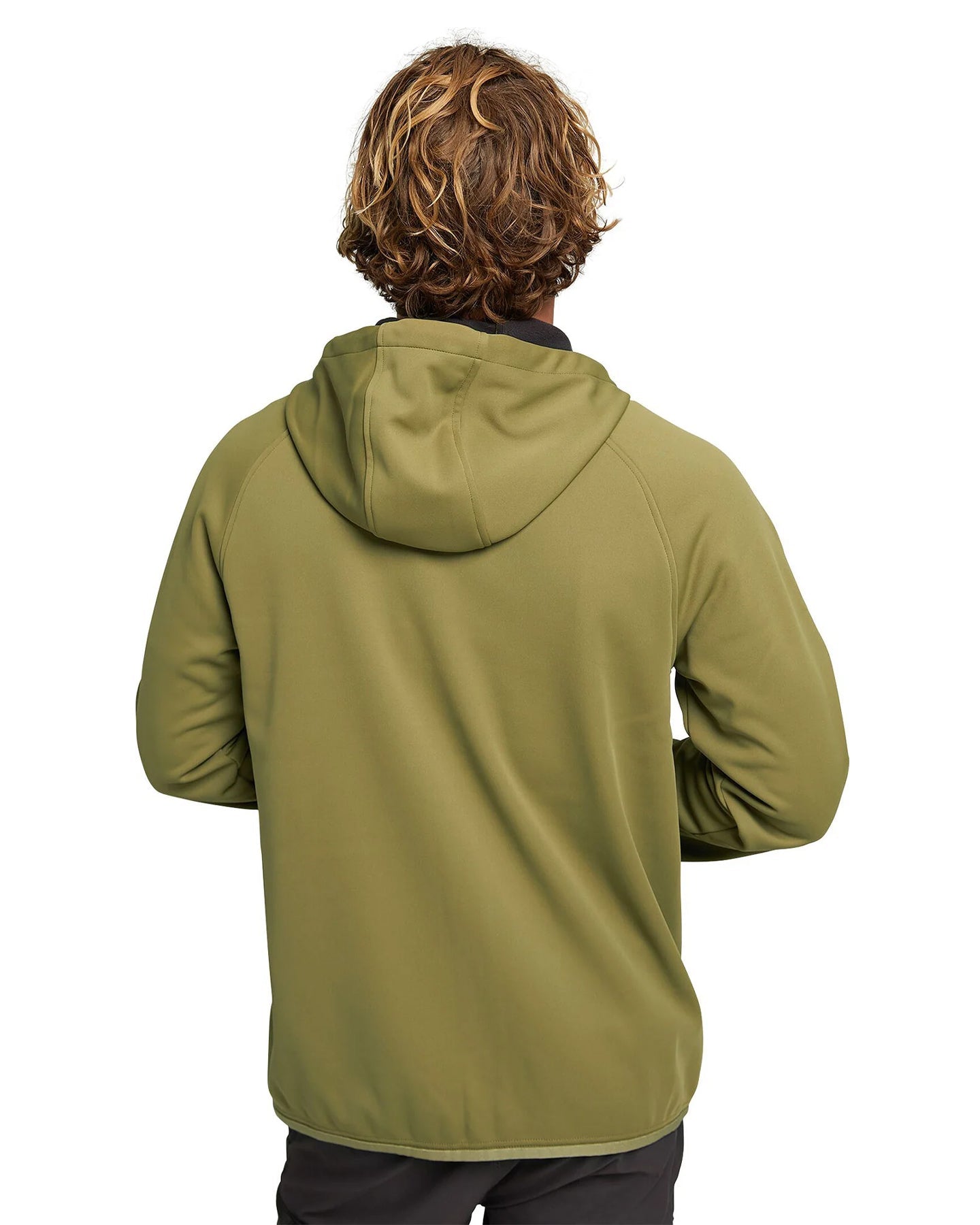 Burton Men's Crown Weatherproof Full-Zip Fleece - Martini Olive Hoodies & Sweatshirts - Trojan Wake Ski Snow