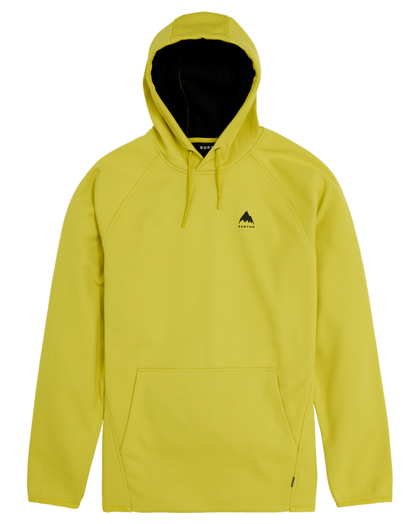 Burton Men's Crown Weatherproof Pullover Fleece - Sulfur Hoodies & Sweatshirts - Trojan Wake Ski Snow