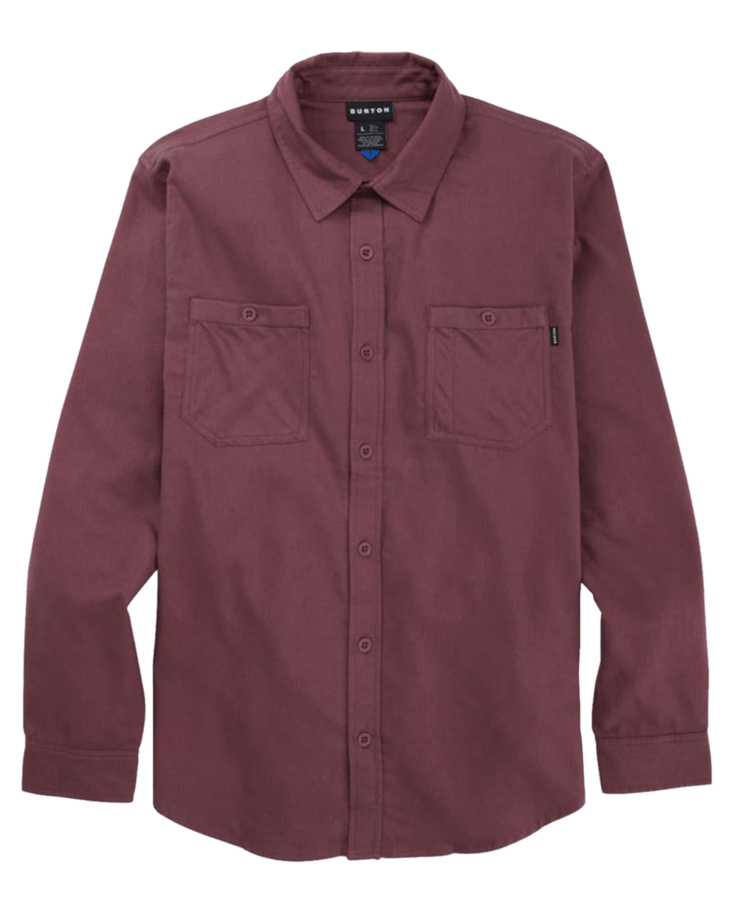 Burton Men's Favorite Long Sleeve Flannel - Almandine Shirts & Tops - Trojan Wake Ski Snow