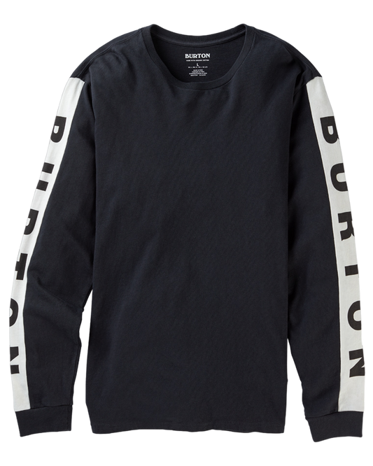 Burton Men's Lowball Long Sleeve T-Shirt - True Black Men's L/S Tees - Trojan Wake Ski Snow