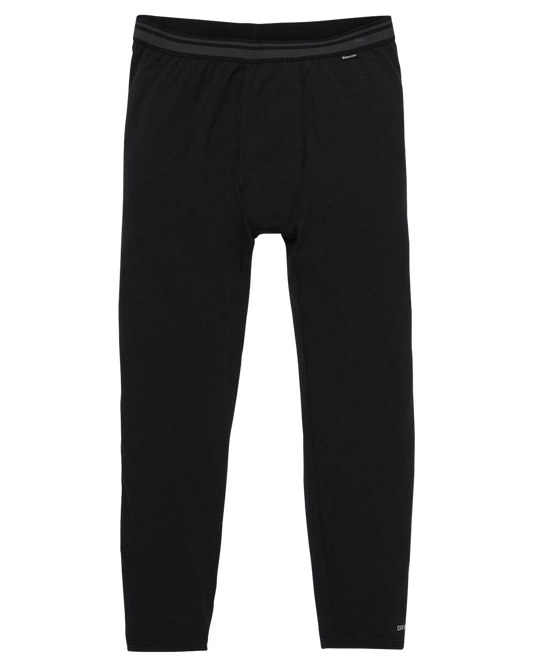 Burton Men's Midweight Base Layer Pants - True Black Thermals - Trojan Wake Ski Snow