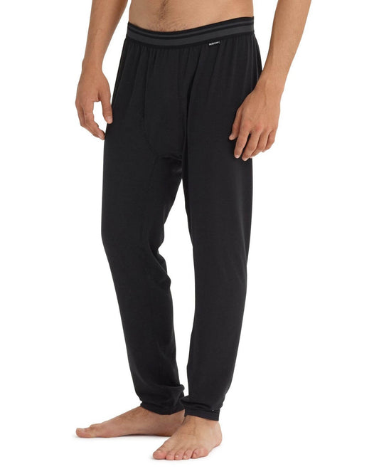 Burton Men's Midweight Base Layer Pants - True Black Thermals - Trojan Wake Ski Snow