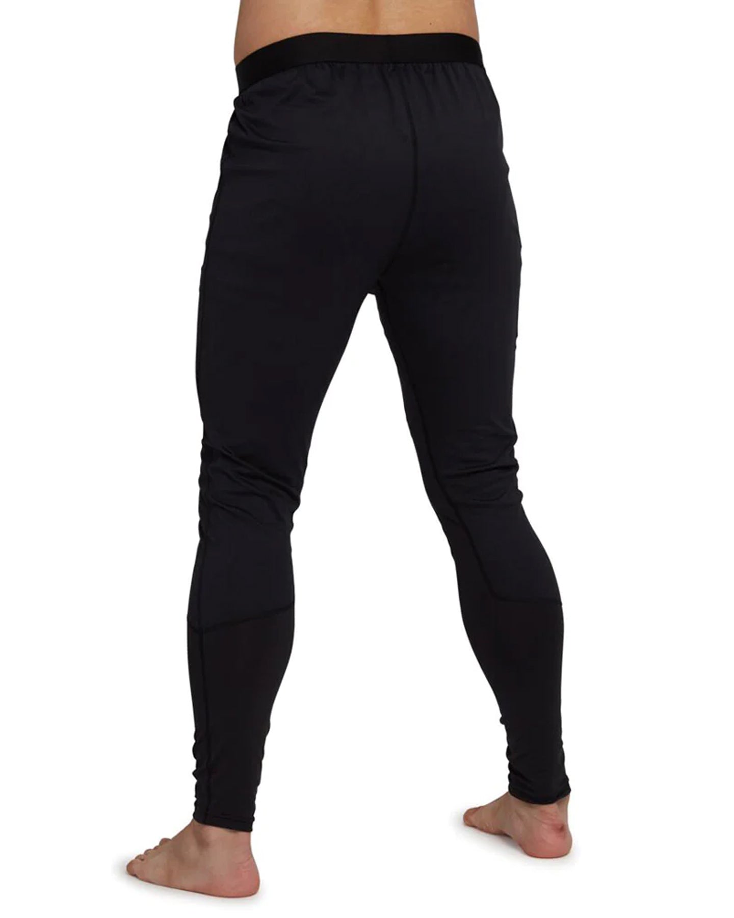 Burton Men's Midweight X Base Layer Pants - True Black Thermals - Trojan Wake Ski Snow