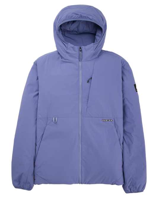 Burton Men's Multipath Hooded Insulated Jacket - Slate Blue Men's Jackets - Trojan Wake Ski Snow