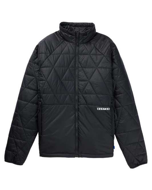 Burton Men's Versatile Heat Insulated Synthetic Down Jacket - True Black Jackets - SnowSkiersWarehouse