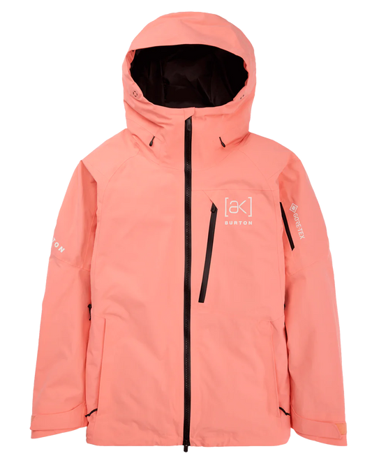 Burton Men's [ak]® Cyclic Gore‑Tex 2L Snow Jacket - Reef Pink Men's Snow Jackets - SnowSkiersWarehouse