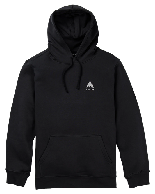 Burton Mountain Pullover Hoodie - True Black Hoodies & Sweatshirts - Trojan Wake Ski Snow