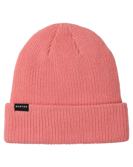 Burton Recycled All Day Long Beanie - Reef Pink Beanies - Trojan Wake Ski Snow