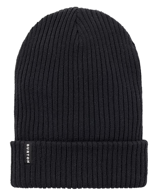 Burton Recycled Rib Beanie - True Black Beanies - Trojan Wake Ski Snow