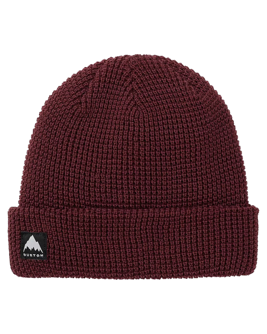 Burton Recycled Waffle Beanie - Almandine Beanies - Trojan Wake Ski Snow