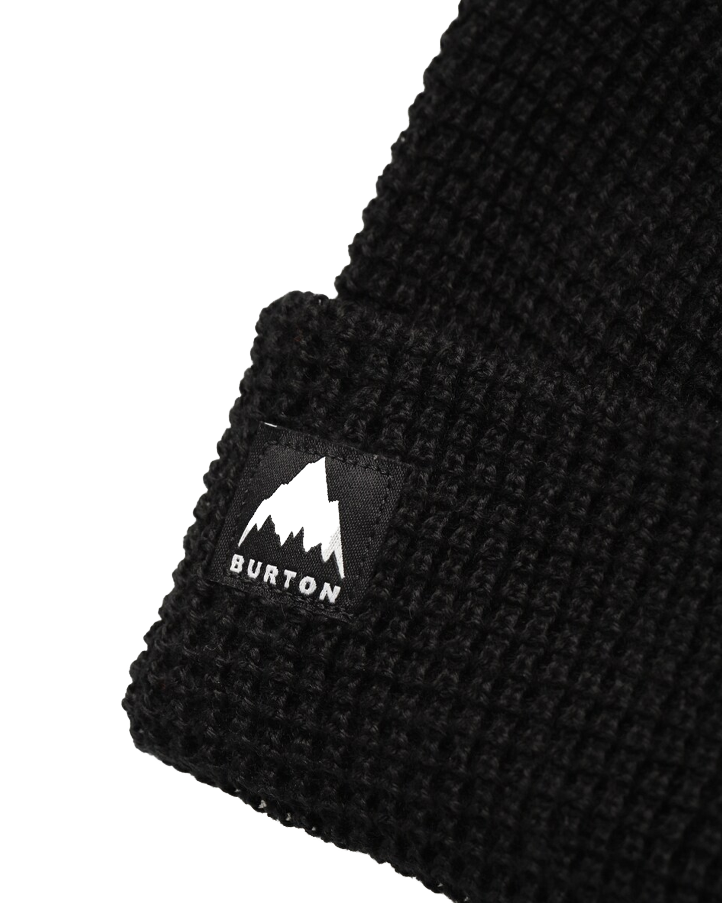 Burton Recycled Waffle Beanie - True Black Beanies - Trojan Wake Ski Snow