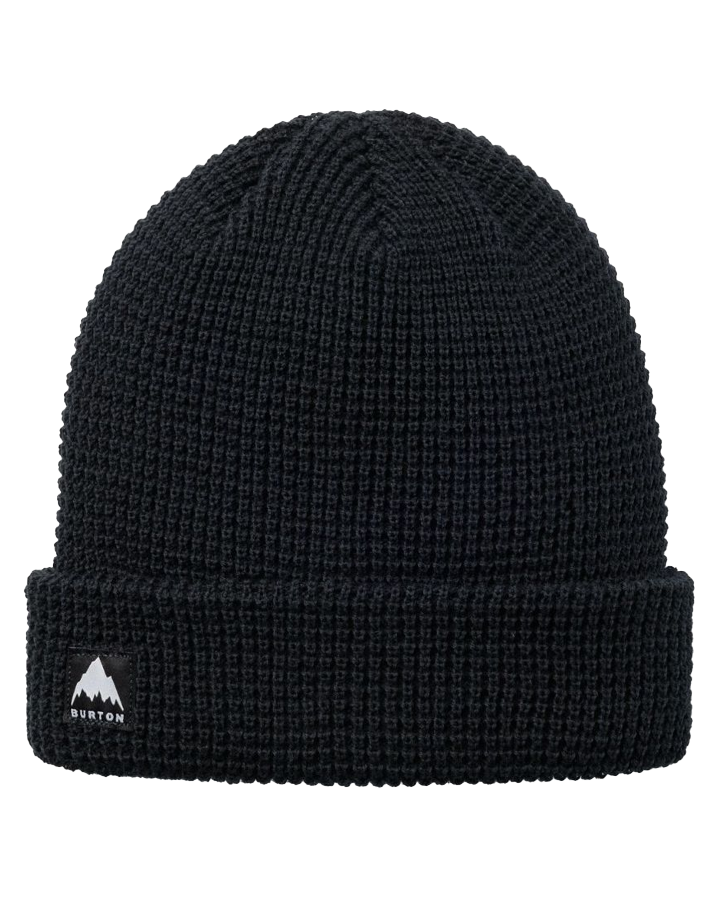 Burton Recycled Waffle Beanie - True Black Beanies - Trojan Wake Ski Snow