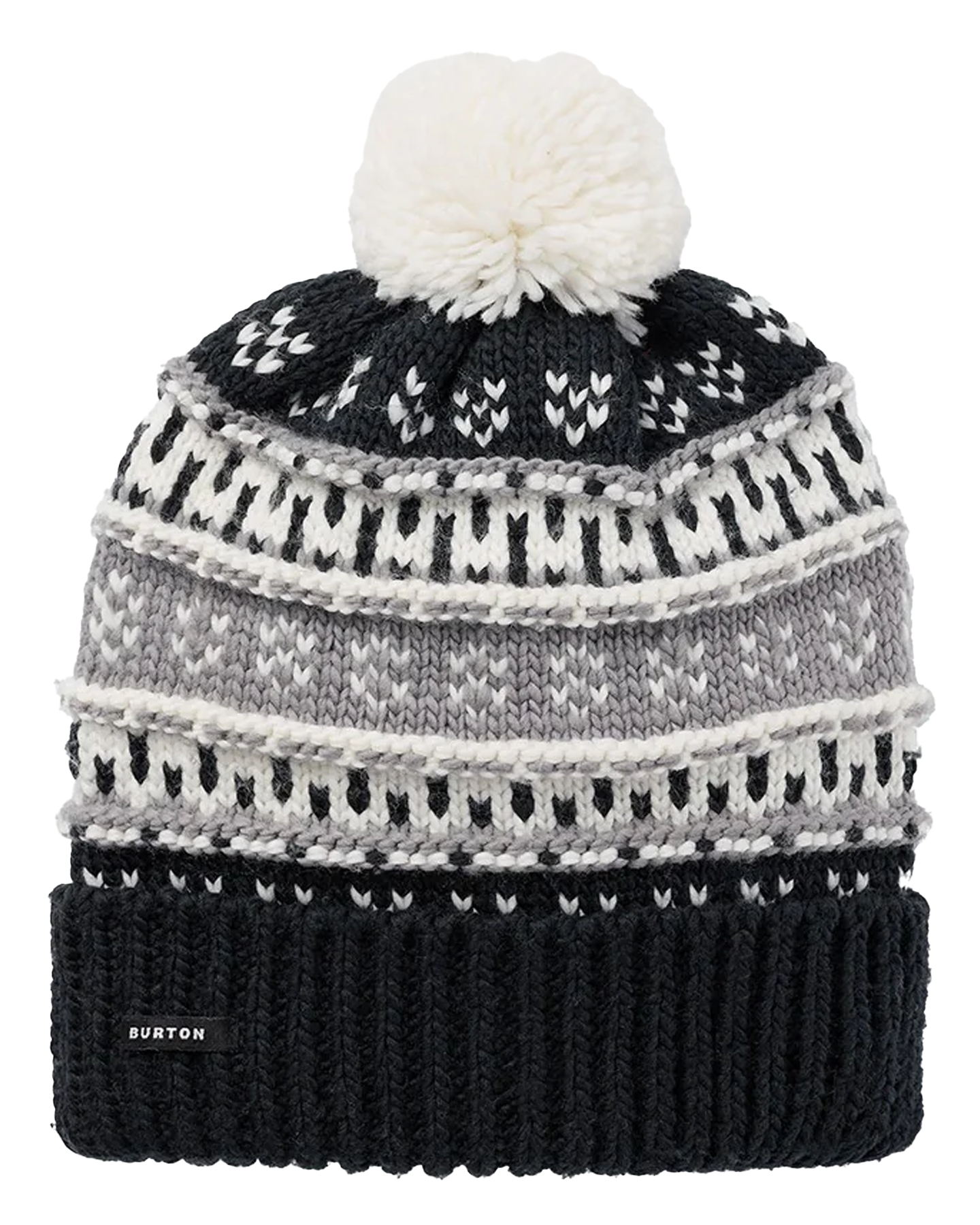 Burton Recycled Walden Beanie - True Black Beanies - Trojan Wake Ski Snow