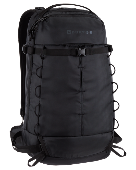 Burton Sidehill 18L Backpack - True Black Backpacks - SnowSkiersWarehouse