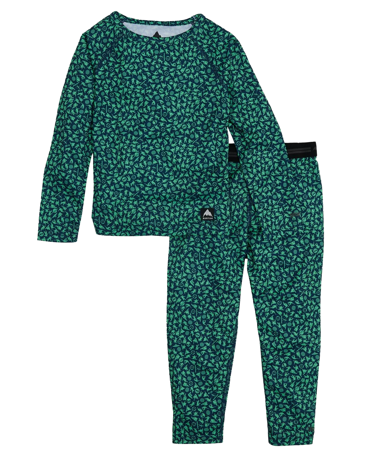 Burton Toddlers' Lightweight Base Layer Set - Orbit Thermals - Trojan Wake Ski Snow