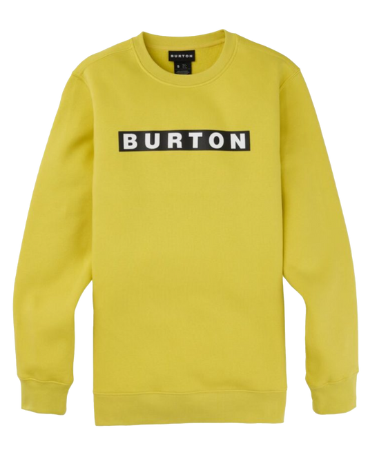 Burton Vault Crewneck Sweatshirt - Sulfur Unisex Crewnecks - Trojan Wake Ski Snow