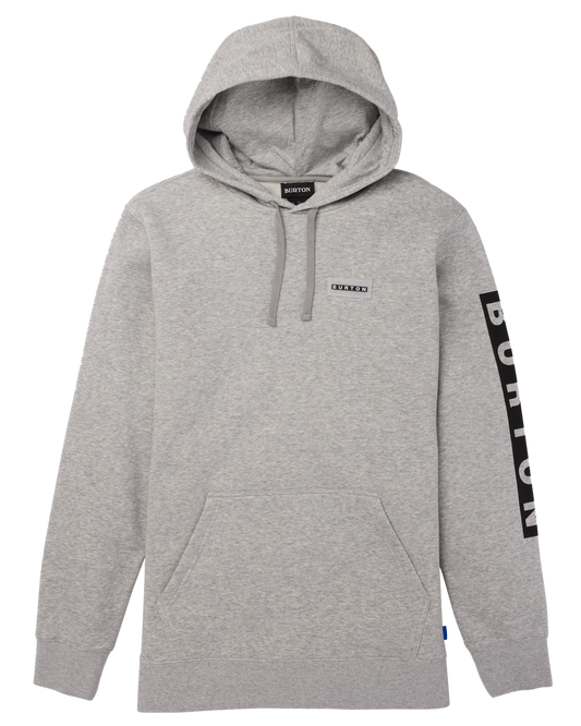 Burton Vault Pullover Hoodie - Gray Heather Hoodies & Sweatshirts - Trojan Wake Ski Snow