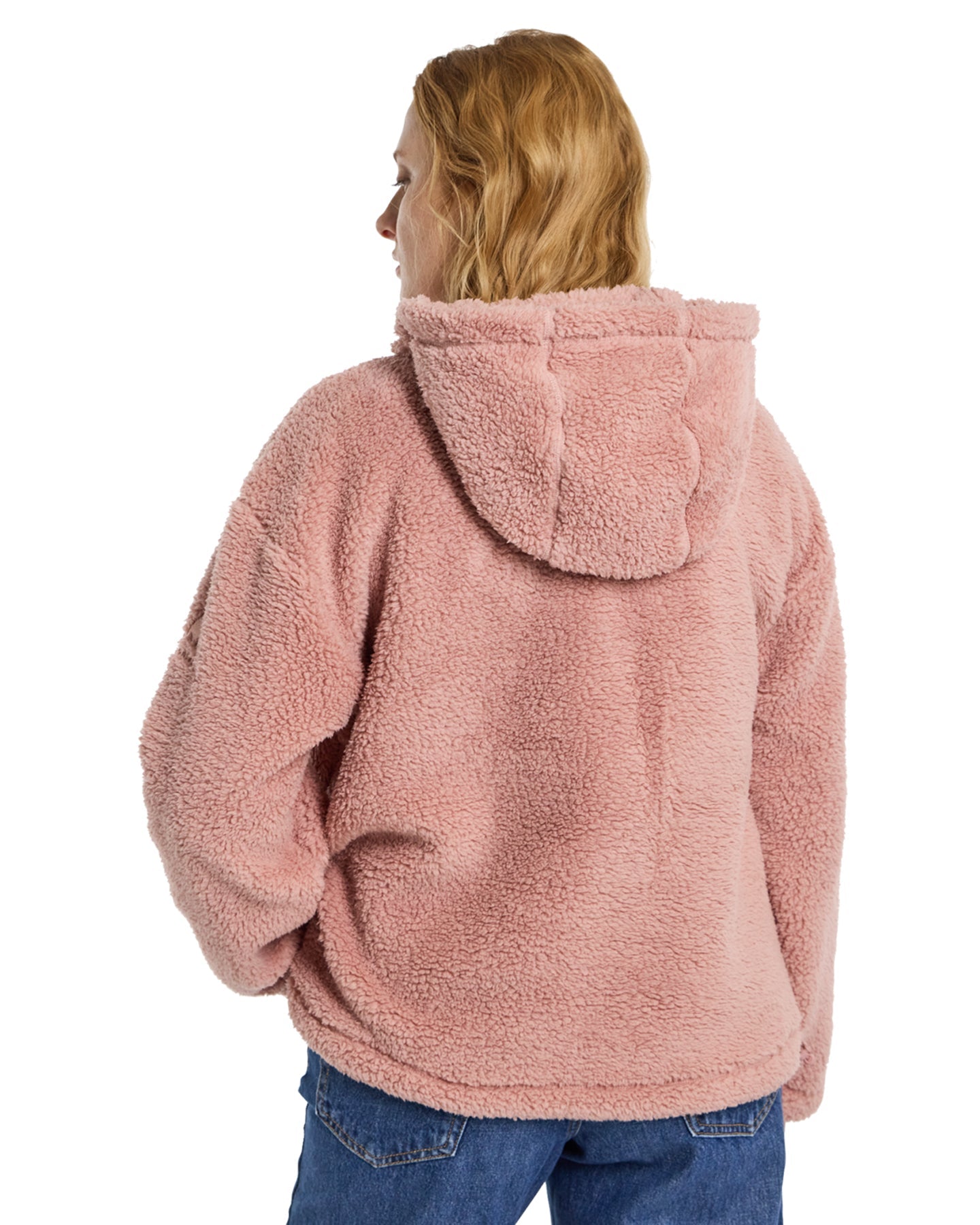 Burton Women's Lemma Fleece Pullover - Powder Blush Hoodies & Sweatshirts - Trojan Wake Ski Snow