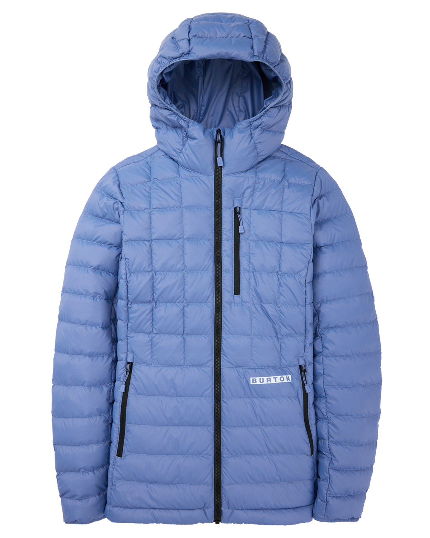 Burton Women's Mid-Heat Hooded Down Insulated Jacket - Slate Blue Jackets - SnowSkiersWarehouse