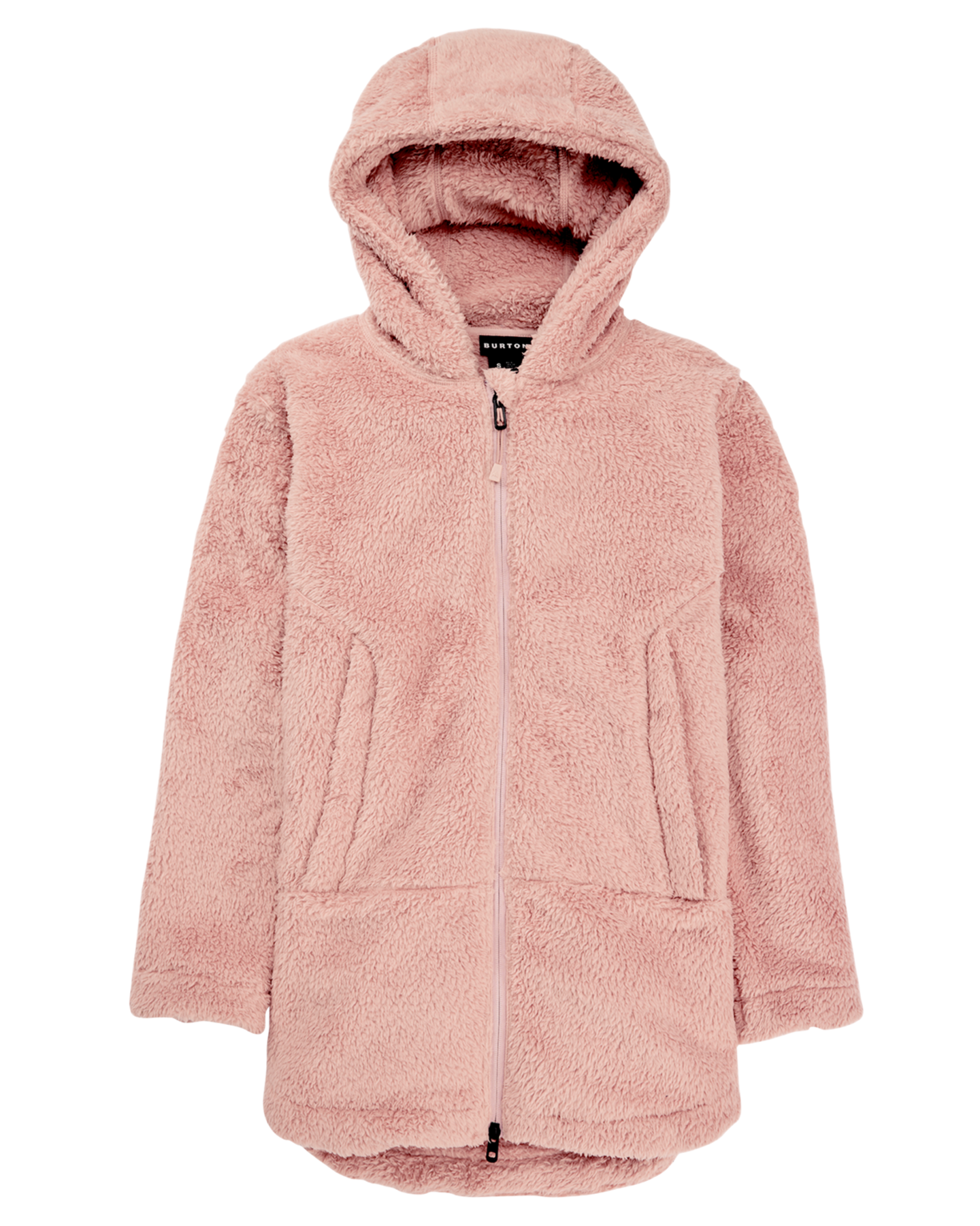 Burton Women's Minxy Hi-Loft Fleece Full-Zip - Powder Blush Jackets - Trojan Wake Ski Snow