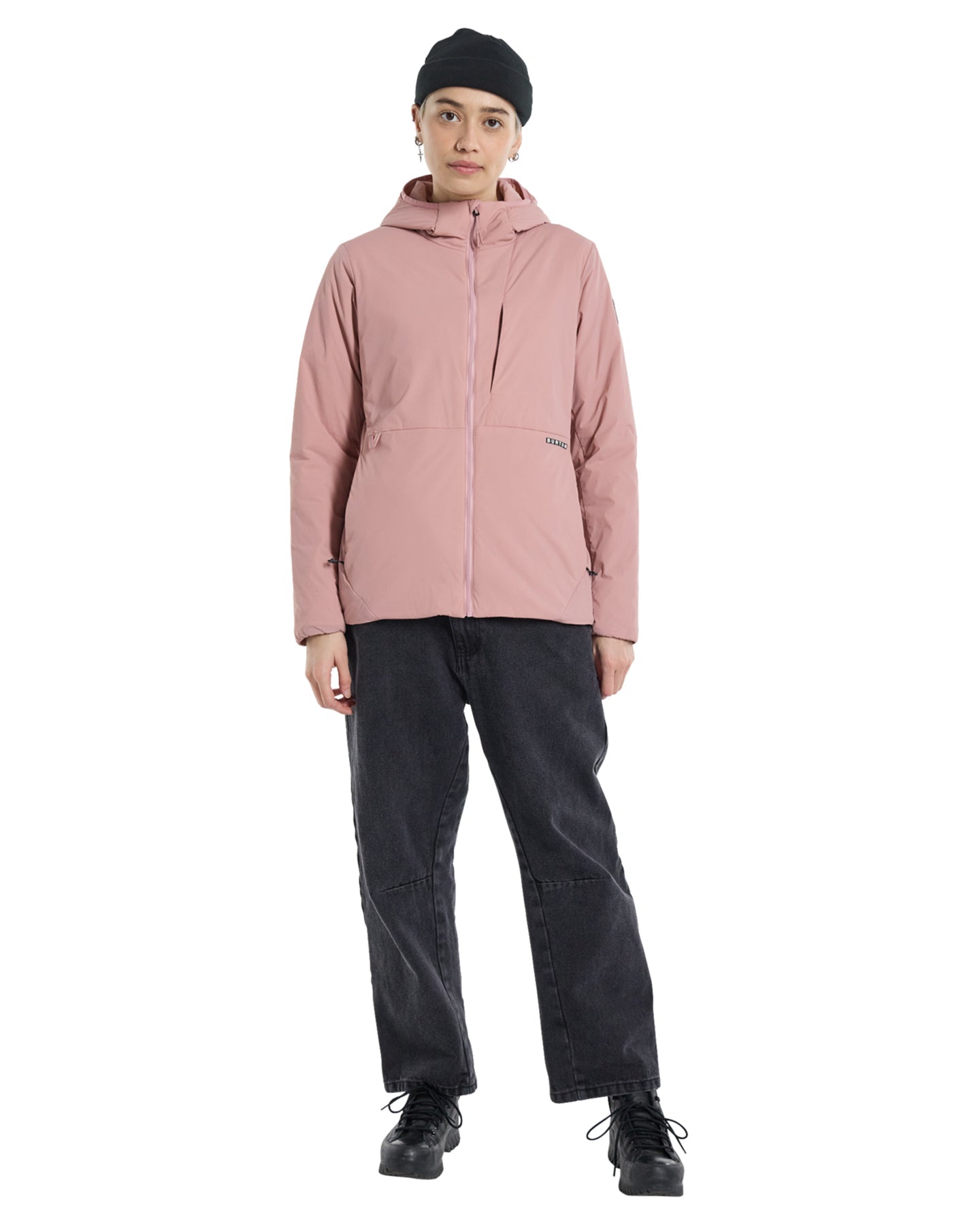 Burton Women's Multipath Hooded Insulated Jacket - Powder Blush Jackets - SnowSkiersWarehouse